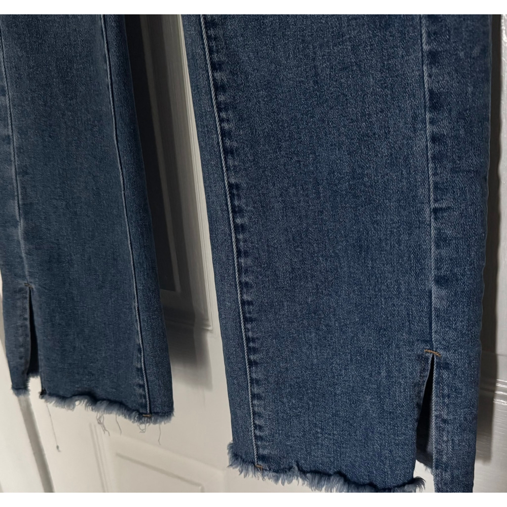 Women's Risen Blue Flare & Wide Leg Jeans Size 28 - Picture 4 of 7